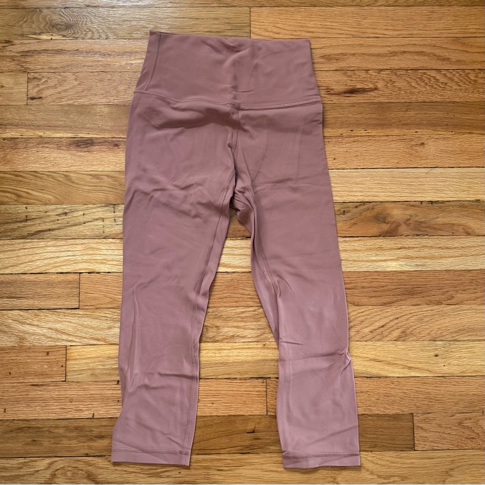 Lululemon Align Crop Leggings Spiced Chai